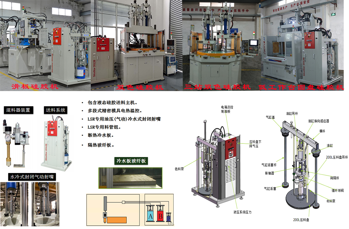 液態硅膠立式注塑機 液態硅膠立式注塑機